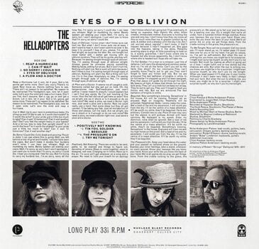 LP ploča The Hellacopters - Eyes Of Oblivion (Reissue) (Limited Edition) (Petrol Coloured) (LP) - 3