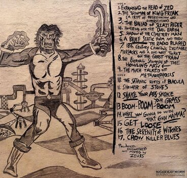 Disco in vinile Rob Zombie - The Lunar Injection Kool Aid Eclipse Conspiracy (Limited) (Blue/Bottle Green/Black/Bone Splatter Coloured) (LP) - 3