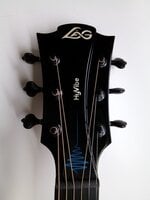 LAG Tramontane HyVibe 30 Natural Chitarra Semiacustica Dreadnought