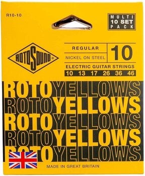 Snaren voor elektrische gitaar Rotosound R10-10 Snaren voor elektrische gitaar - 2