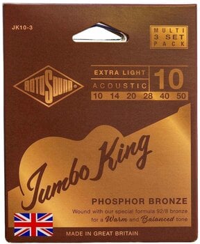 Cordas de guitarra Rotosound JK10-3 Cordas de guitarra - 2