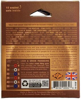 Corzi chitare acustice Rotosound JK10-10 Corzi chitare acustice - 3