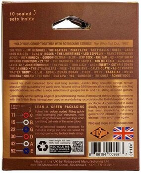 Corzi chitare acustice Rotosound JK11-10 Corzi chitare acustice - 3