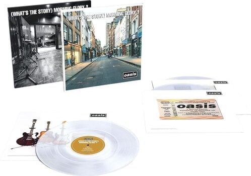 Disco de vinil Oasis - (What's The Story) Morning Glory? (Anniversary Edition) (Indie Exclusive) (Reissue) (Crystal Clear Coloured) (3 LP) - 2
