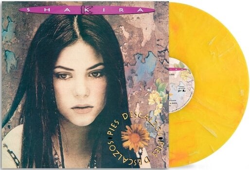 Disc de vinil Shakira - Pies Descalzos (Anniversary Edition) (Yellow w/ Red Swirl Marble Coloured) (LP) - 2