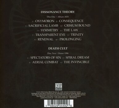 Music CD Coroner - Dissonance Theory (Limited Edition) (2 CD) - 3