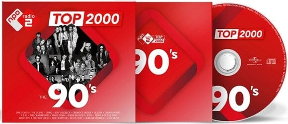 Glazbene CD Various Artists - Top 2000 - The 90's (CD) - 2