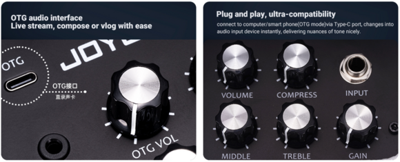 Malo bas combo pojačalo Joyo BA-30 Vibe Cube Malo bas combo pojačalo - 8