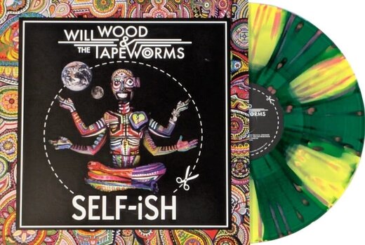 Schallplatte Will Wood & The Tapeworms - Self-Ish (Indie Exclusive) (Kelly Green and Yellow with Hot Pink Spikes Coloured) (LP) - 2