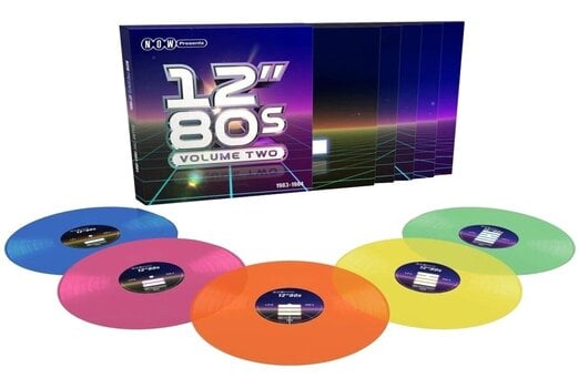 Vinylplade Various Artists - 12" 80s Volume Two: 1983 - 1984 (Limited Edition) (Multicoloured) (5 LP) - 2