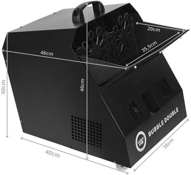 Mašina za mehuriće Light4Me BUBBLE DOUBLE 300W Mašina za mehuriće - 12