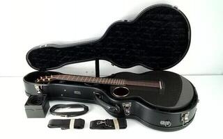 Електро-акустична китара Джъмбо Enya Music X4 Pro Mini Acoustic Plus Black Електро-акустична китара Джъмбо (Почти нов) - 1