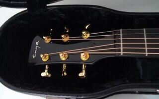 Електро-акустична китара Джъмбо Enya Music X4 Pro Mini Acoustic Plus Black Електро-акустична китара Джъмбо (Почти нов) - 3