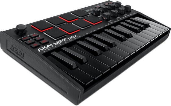 Миди клавиатура Akai MPK mini MK3 Black Миди клавиатура - 6