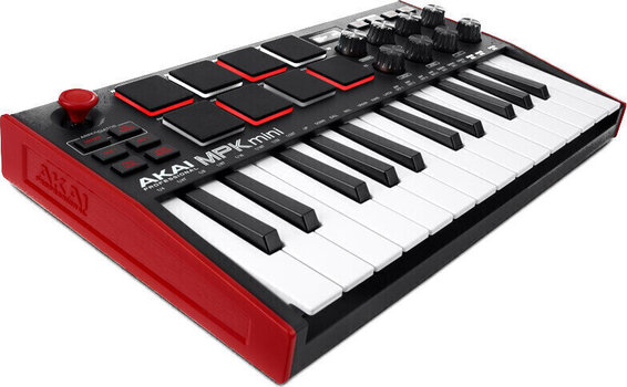 Klawiatury sterujące do 25 klawiszy Akai MPK mini MK3 Red Klawiatury sterujące do 25 klawiszy - 6