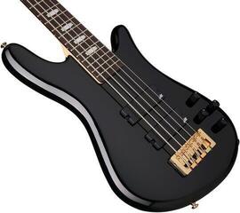 5-string Bassguitar Spector Icon NS-5 Black Gloss 5-string Bassguitar - 4