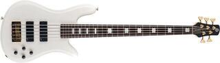 5-string Bassguitar Spector Icon NS-5 White Gloss 5-string Bassguitar - 2