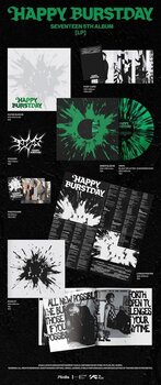 LP platňa Seventeen - Happy Burstday (Green/Black Splatter Coloured) (LP) - 3
