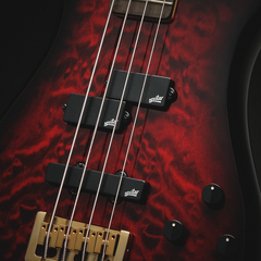 4-string Bassguitar Spector Icon NS-2 Black Cherry Gloss 4-string Bassguitar - 6
