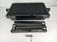 Pianonova SG 801 Klavierhocker aus Holz Black