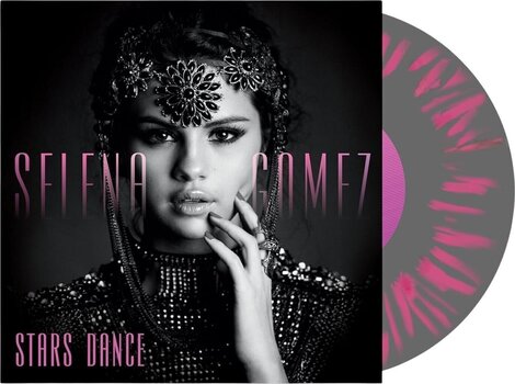 Vinyl Record Selena Gomez - Stars Dance (Limited Edition) (Reissue) (Gray/Red Wine Splatter Coloured) (LP) - 2