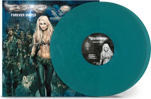 LP ploča Doro - Forever United (Gatefold Sleeve) (Green Coloured) (2 LP) - 2