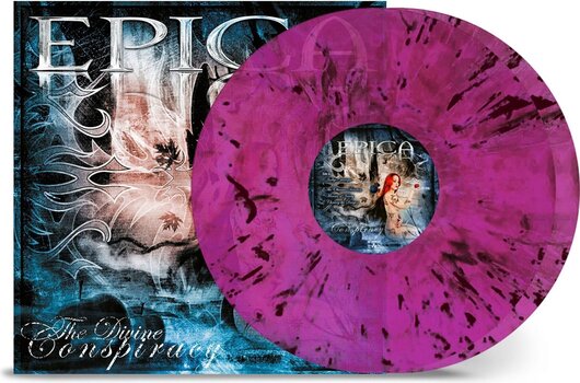 Disc de vinil Epica - The Divine Conspiracy (Gatefold Sleeve) (Reissue) (Magenta/Black Marble Coloured) (2 LP) - 2