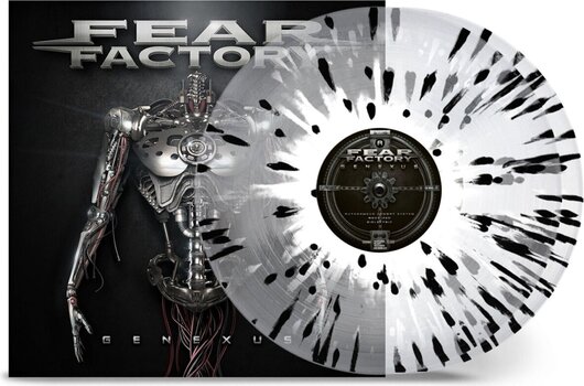 LP ploča Fear Factory - Genexus (Reissue) (Limited Edition) (Crystal Clear/Black/White Splatter Coloured) (2 LP) - 2