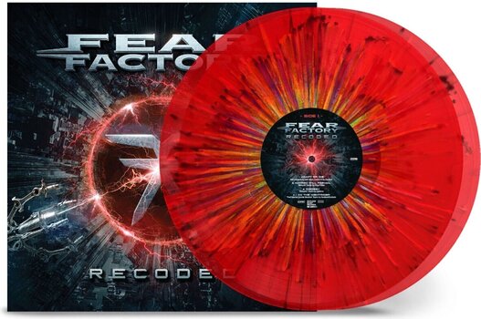 LP plošča Fear Factory - Recoded (Limited Edition) (Red Rainbow Splatter Coloured) (2 LP) - 2