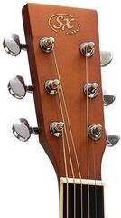 Dreadnought Guitar SX SD104K Natural Dreadnought Guitar - 7