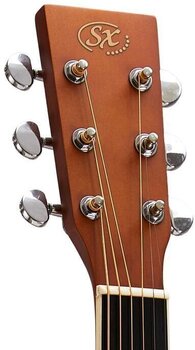 Akustická kytara SX SD104K Natural Akustická kytara (Pouze rozbaleno) - 8