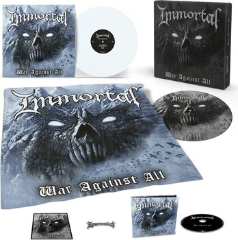 LP ploča Immortal - War Against All (Gatefold Sleeve) (Polar White Coloured) (LP + CD) - 2