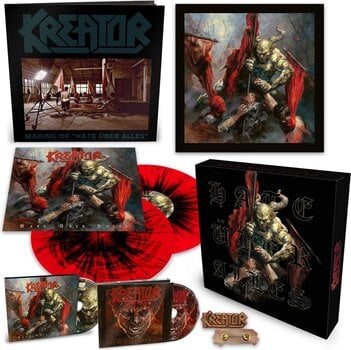 Vinylskiva Kreator - Hate Uber Alles (Limited Edition) (Red/Black Splatter Coloured) (2 LP + 2 CD) - 2