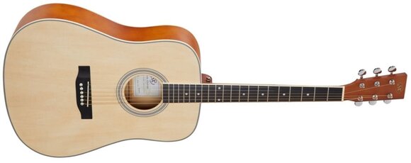 Akustická kytara SX SD104LK Natural Akustická kytara - 4
