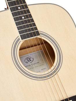 Akustická kytara SX SD104LK Natural Akustická kytara - 6