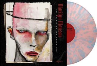 Vinyl Record Marilyn Manson - One Assassination Under God (Chapter 1) (Pastel Pink With Blue Splatter Coloured) (LP) - 1