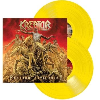 Disc de vinil Kreator - Phantom Antichrist (45 RPM) (Yellow Coloured) (2 LP) - 2