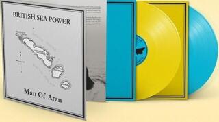 Vinylplade British Sea Power - Man Of Aran (Yellow/Blue Coloured) (2 LP) - 1