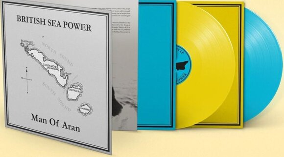 LP ploča British Sea Power - Man Of Aran (Yellow/Blue Coloured) (2 LP) - 2