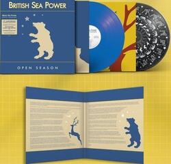 Vinylplate British Sea Power Open Season (Blue Coloured/Picture Disc) (2 LP) - 1