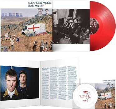 Hanglemez Sleaford Mods - Divide And Exit (Red Coloured) (LP) - 2