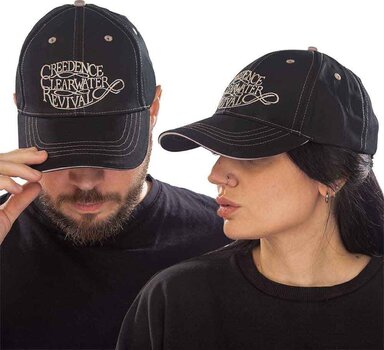 Cap Creedence Clearwater Revival Logo Black UNI - 3