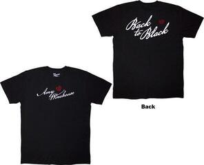 Риза Amy Winehouse Back To Black Unisex Тениска с къс ръкав/Black/Къси - 2