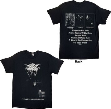 T-shirt Darkthrone A Blaze In The Northern Sky Black XL T-shirt - 3