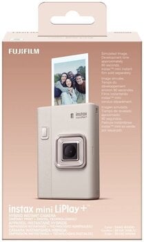 Instantcamera Fujifilm Instax mini Liplay+ Beige Instantcamera - 6
