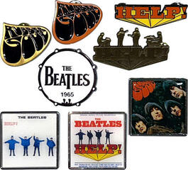 Кръпка / значка The Beatles 1965 Значка 30 mm - 3