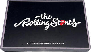 Кръпка / значка The Rolling Stones Tongues Evolution 1 Значка 35 mm - 1
