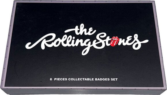 Кръпка / значка The Rolling Stones Tongues Evolution 1 Значка 35 mm - 2