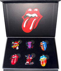 Кръпка / значка The Rolling Stones Tongues Evolution 1 Значка 35 mm - 2