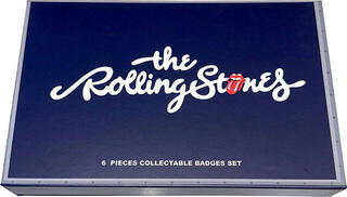 Кръпка / значка The Rolling Stones Tongues Evolution 2 Значка 35 mm - 1